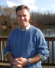 David Swanson by lake